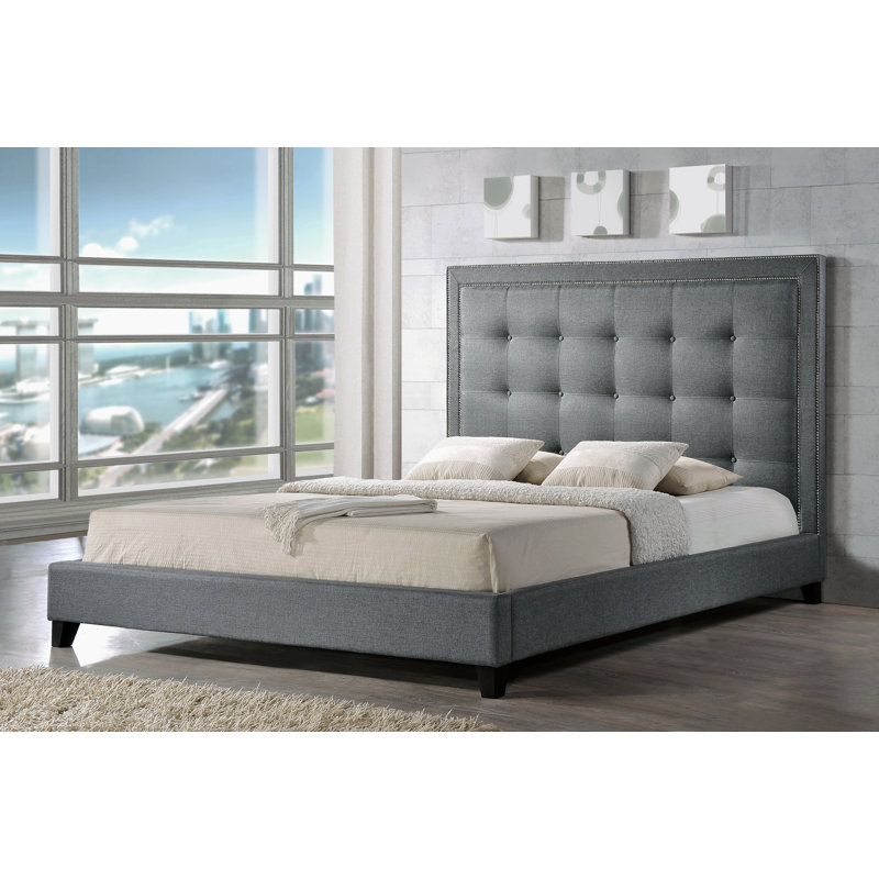 Tasha Upholstered Platform Bed & Reviews AllModern